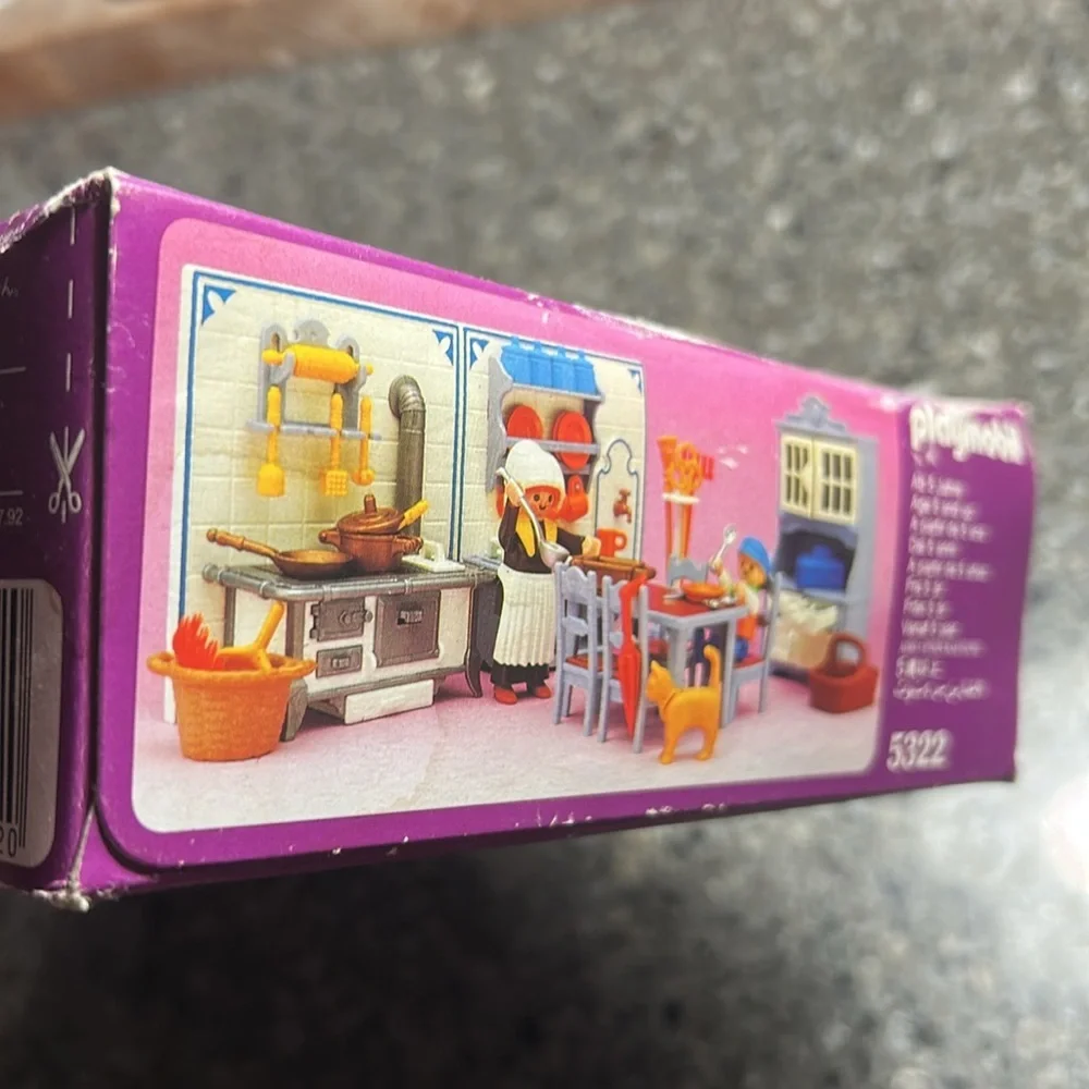 Playmobile 5322 Vintage collectible made in Germany 1992 Kitchen set